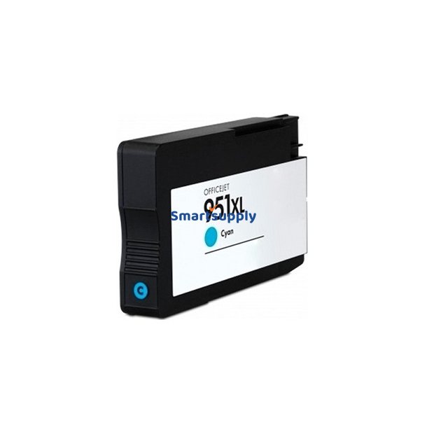 HP 951 XL Cyan blkpatron 26ml hj kapacitet kompatibel
