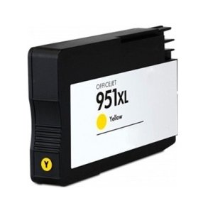 HP 951 XL Gul blkpatron 26ml hj kapacitet kompatibel