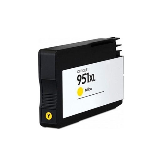 HP 951 XL Gul bl�kpatron 26ml h�j kapacitet kompatibel