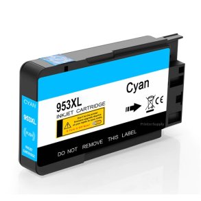 HP 953 XL Cyan blkpatron 26ml hj kapacitet kompatibel