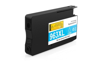 HP 963 XL Cyan bl�kpatron 25ml h�j kapacitet kompatibel