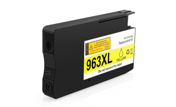 HP 963 XL Gul bl�kpatron 25ml h�j kapacitet kompatibel