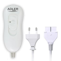 Adler AD 7426 varmelagen og -pude Elektrisk sengevarmer 60 W Gr Fleece,Polyester