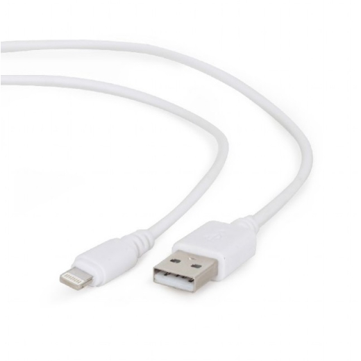 iPhone/iPad USB Kabel Lightning Hvid - 2 meter 