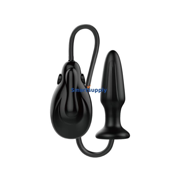 Inflatable Vibrating Anal Plug