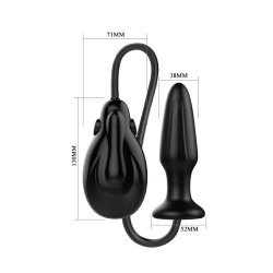 Inflatable Vibrating Anal Plug