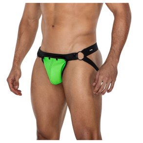JOCKSTR4P02 Jockstrap Jocksnap Blazing Green - S/M