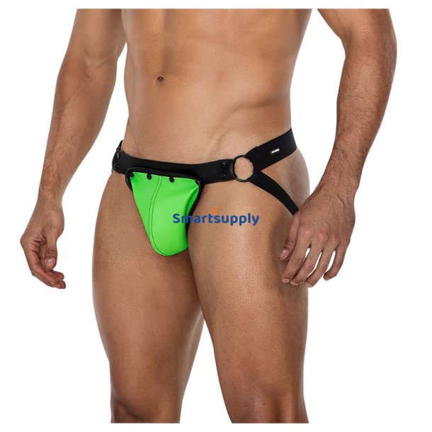 JOCKSTR4P02 Jockstrap Jocksnap Blazing Green - S/M
