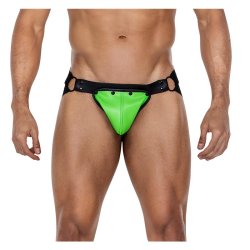 JOCKSTR4P02 Jockstrap Jocksnap Blazing Green - S/M