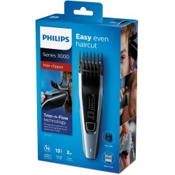 Philips HAIRCLIPPER Series 3000 Hrklipper med knive i rustfrit stl