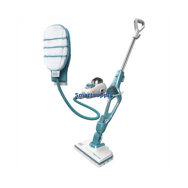 Black &amp; Decker 9In1 Steam-Moppe Damprenser 0,5 L Turkis