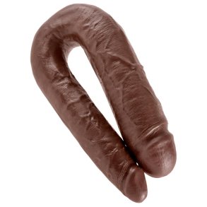 King Cock Double Penetrator CockLarge - Brown