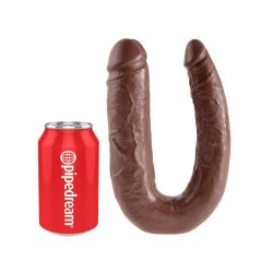 King Cock Double Penetrator CockLarge - Brown