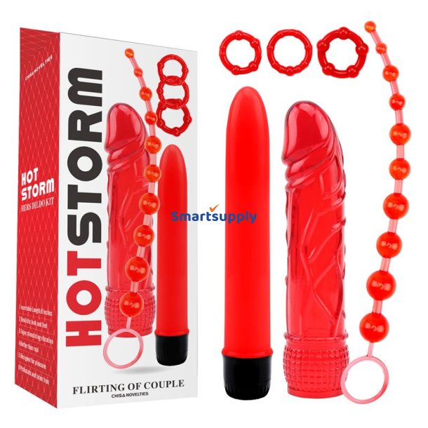 Kit Flirting of Couple Red