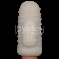 Knights Ring Vibrating Dual Purpose Sleeve Wavy