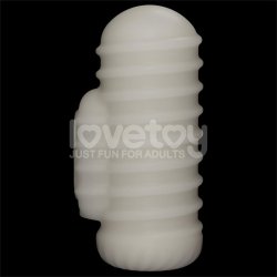 Knights Ring Vibrating Dual Purpose Sleeve Wavy