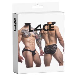 L4CE01 Slip with Black Lace - S