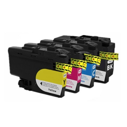 Brother LC3237 bl�kpatron 4 stk 7.500 sider kompatibel rabatpakke