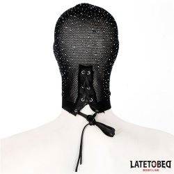 Lace Hood with Shiny Diamonds