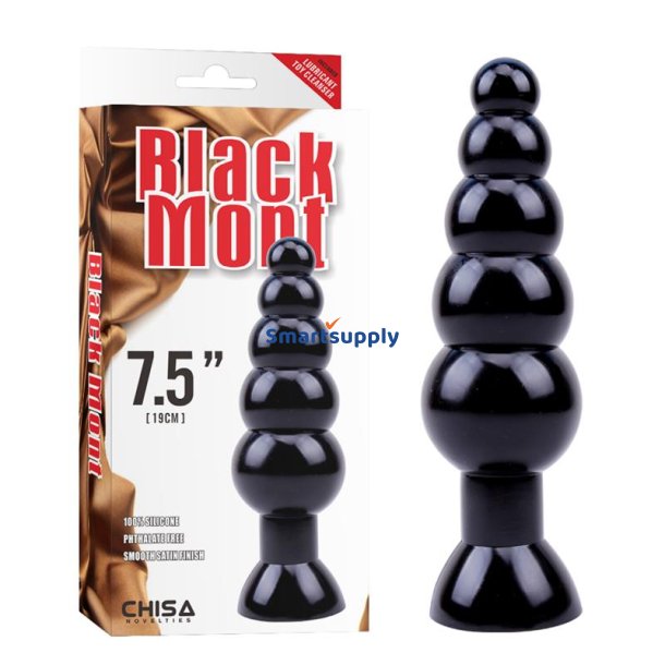 Large Anal Bead 7.2 Black