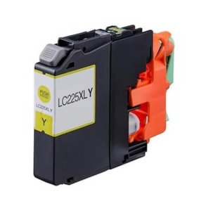 Brother LC225XL Gul blkpatron 15,6ml kompatibel