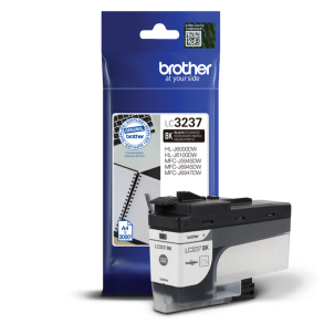 Brother LC3237 Sort blkpatron 3.000 sider original