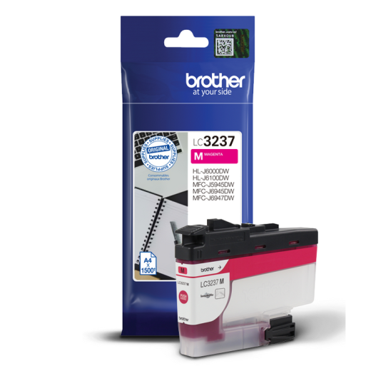 Brother LC3237 Magenta bl�kpatron 1.500 sider original