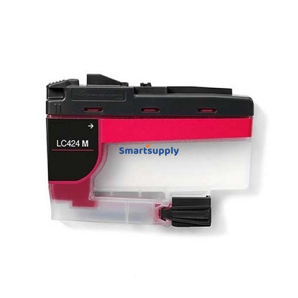 Brother LC424 Magenta blkpatron 750 sider kompatibel