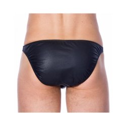 Leather Briefs Black - S