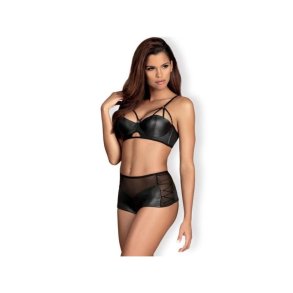 Leatheria 2 Pieces Set Black - S/M