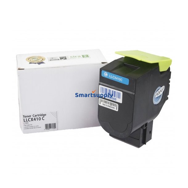 Lexmark CS310/410/510 Cyan toner 3.000 sider kompatibel