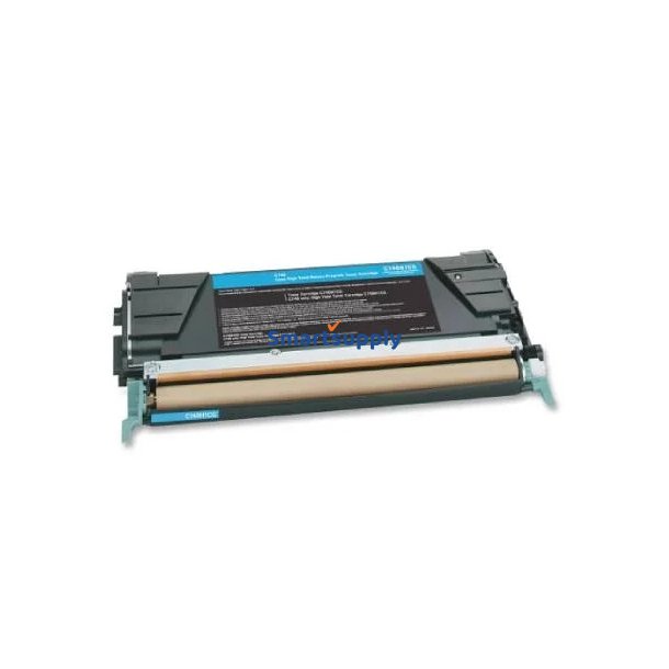 Lexmark C746A1CG Cyan toner 10.000 sider kompatibel