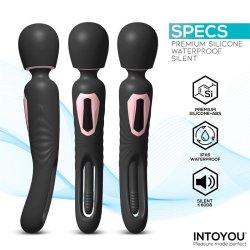Lexy Vibrating Wand with Internal Flipping Tongue