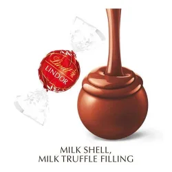 Lindt LINDOR Milk chokoladekugler - 100g