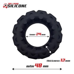 Liquid Silicone Cock Ring 2.4 cm