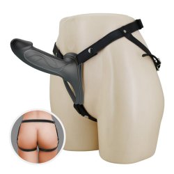 London Universal Strap-On Harness with Hollow Dildo 6.6