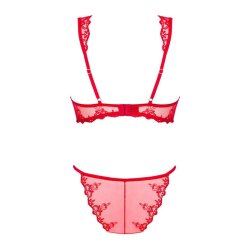 Lonesia Lace Bra Set With Thong - S/M