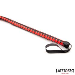 Long  Whip Blacl and Red 210cm