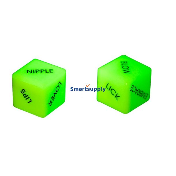 Love Dice English Version Glow in the Dark