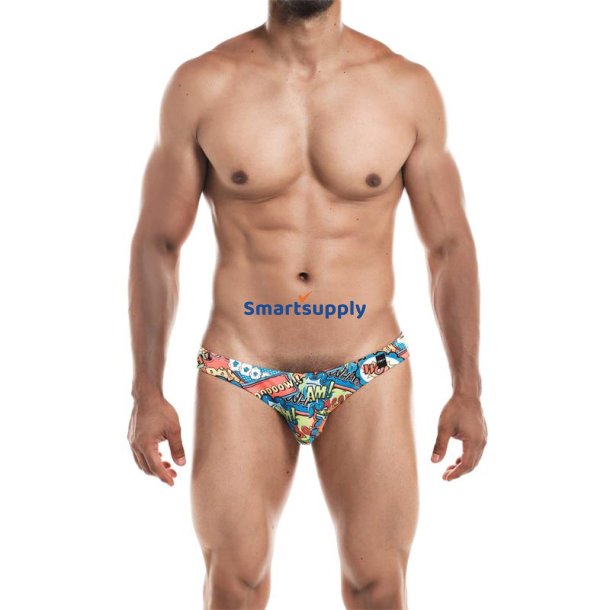 Low Rise Bikini Brief Provocative Cartoon - S