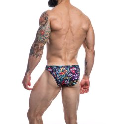 Low Rise Bikini Brief Provocative Tattoo - S