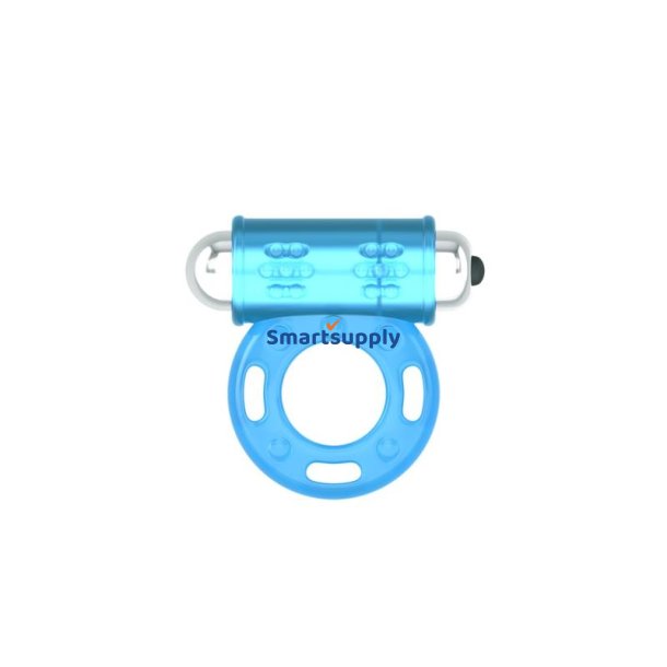 Lumino Play Vibrating Penis Ring Blue Light