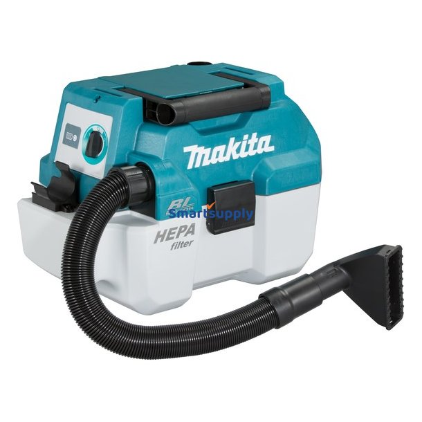 Makita DVC750LZX1 stv-udsuger Bl, Hvid 7,5 L 55 W