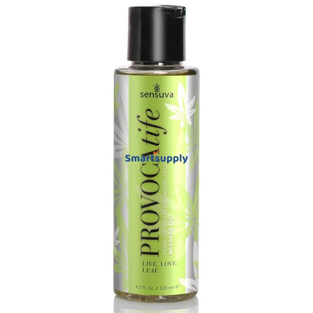 Massage Oil with Hemp Oil and Pheromone Infusion 120 ml