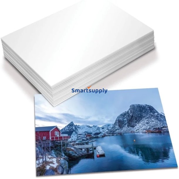 Fotopapir dobbeltsidet Mat A4 - 180g - 25 ark
