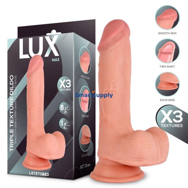 Max Triple Density Dildo with Balls 8.2