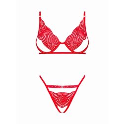 Mellania Bra Set With Thong - S/M