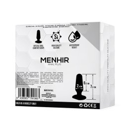 Menhir Anal Plug Silicone Black