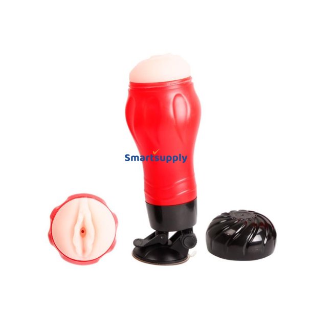 Mens stroker,  removable soft tpr sleeve, voice,