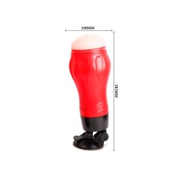 Mens stroker,  removable soft tpr sleeve, voice,